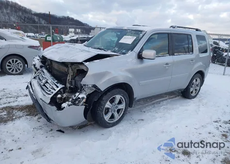 2013 Honda Pilot Ex-L из США, поврежденный, VIN 5FNYF4H57DB038440